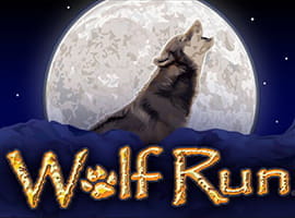 Zu sehen ist ein Wolf, der den Vollmond anheult. Darunter k?nnt ihr den Namen des Slots lesen, wobei der Buchstabe O in dem Wort Wolf durch eine Tatze ersetzt wurde.