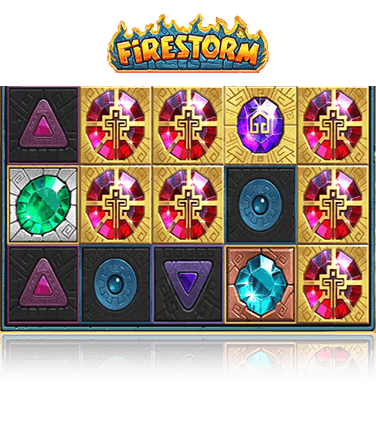 Der?Spielablauf?des Firestorm Slots.