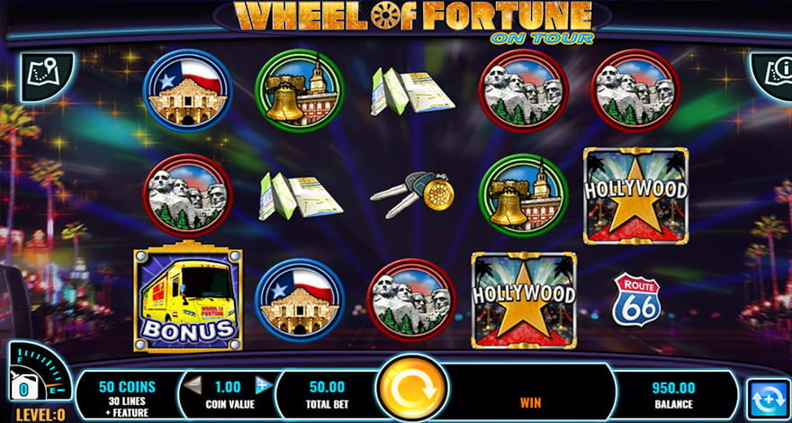 Wheel of Fortune On Tour Gameplay