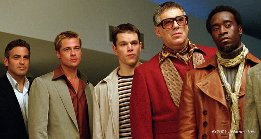 Ocean's Eleven with Brad Pitt