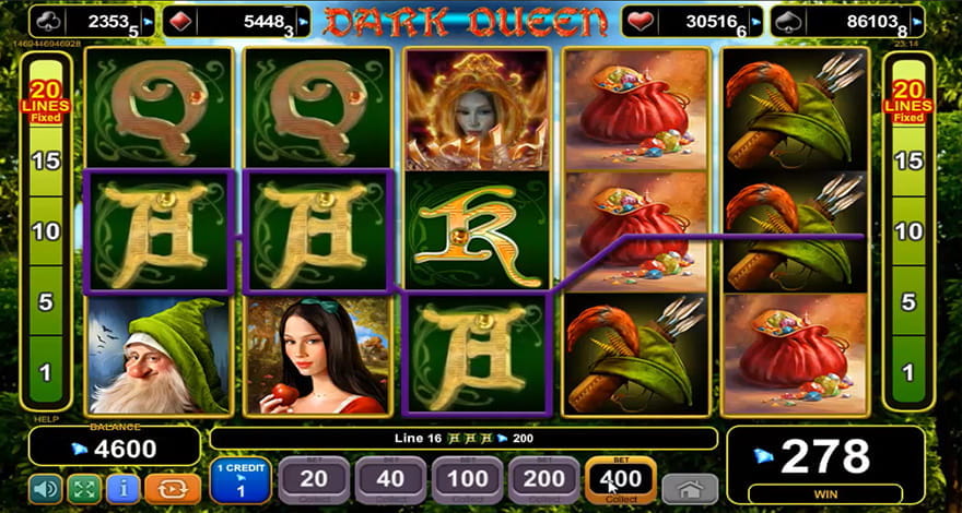 Dark Queen Slot by EGT