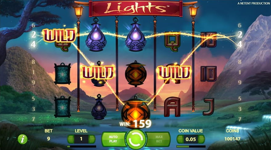 Online Chinese Slots Lights