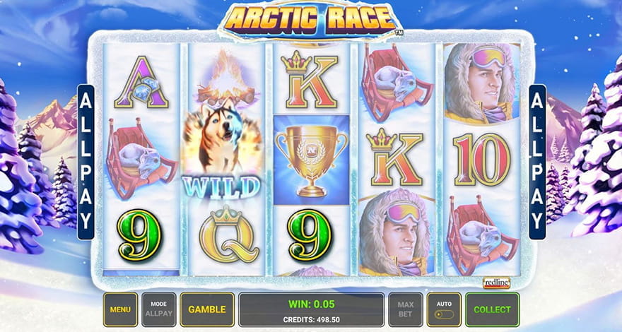 Snow Slots Arctic Race