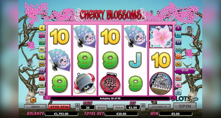 Cherry Blossoms Slot by NextGen